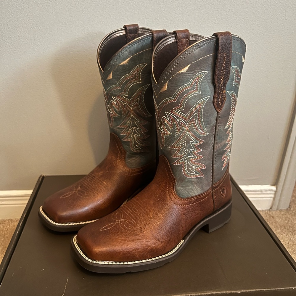 Ariat Delilah Western Boot - Women's Square Toe Cowgirl Boots